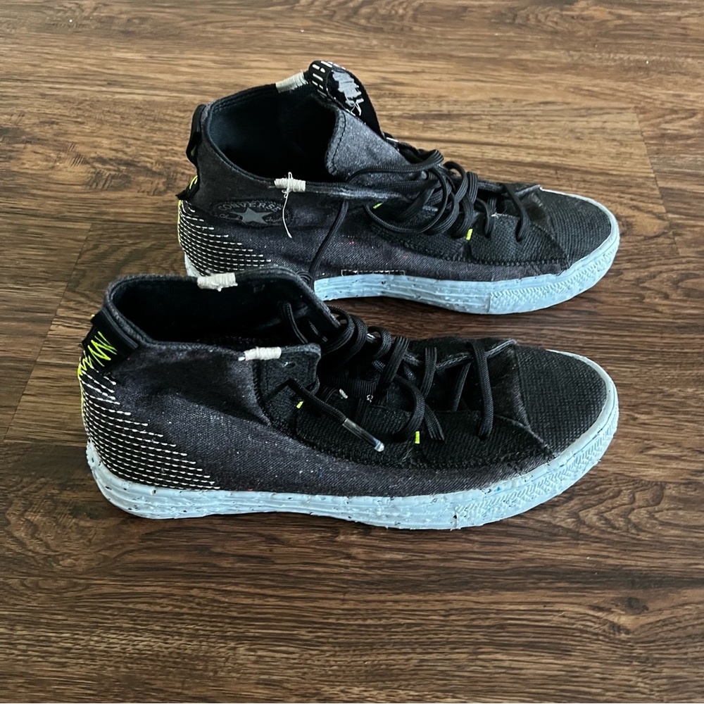 Converse Black and Gray High-Tops